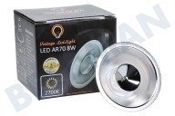 Vintage LedLight 0067  LED AR70 B15D Regulable 8 Watt, 2700K 24 Grados adecuado para entre otros Regulable, 8 vatios, 2700 K, 24 grados