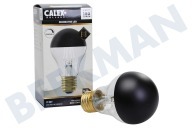Calex  2001000200 LED A60 Espejo frontal Negro 4 Watt, E27 adecuado para entre otros E27 4 vatios, 180Lm 1800K regulable