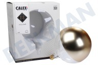Calex  2101000400 Espejo de copa LED XXL G200 Dorado 6 Watt, E27 adecuado para entre otros E27 6 vatios, 360Lm 1800K regulable
