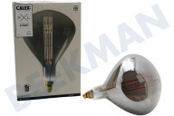Calex 2101000900  Lámpara LED Sydney Titanium E27 7,5 Watt, regulable adecuado para entre otros E27 7,5 vatios, 250 lm 2200 K regulable