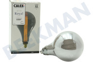 Calex 2101005700  Lámpara LED Royal Osby Titanio E27 3,5 Watt, regulable adecuado para entre otros E27 3,5 vatios, 60 lm 2000 K regulable
