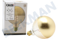 Calex  2001000700 Calex LED Filamento de vidrio completo 4 vatios, E27 Espejo final Craquele Go adecuado para entre otros E27 4 vatios, 120 lm 240 voltios, 1800 K regulable