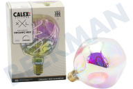 Calex 2101005100  Lámpara LED XXL Organic Neo Rainbow de 4 vatios, 1800 K regulable adecuado para entre otros E27 4 vatios, 200 lm 1800 K regulable