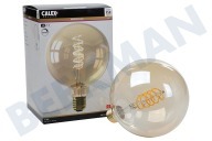 Calex  1001001000 Calex LED Flex completa de vidrio de filamento del bulbo del globo adecuado para entre otros Oro E27 4W regulable G125