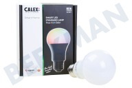 Calex 421792 Lámpara LED adecuado para entre otros E27 A60 8.5W 2700K + RGB  Lámpara LED Zigbee estándar adecuado para entre otros E27 A60 8.5W 2700K + RGB