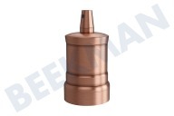 Calex  940442 Calex Aluminio Portalámpara Estera de cobre E27 Modelo pico adecuado para entre otros E27, máximo 250V-60W