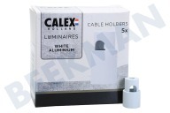 Calex 940092  Soporte de techo Calex, aluminio blanco