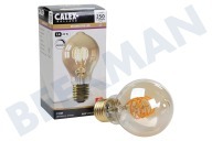 Calex  1001000500 Bombilla LED Full Glass Flex Filament Standard E27 3,8 W adecuado para entre otros E27 dorado regulable 3,8 W, A60DR 2100 K, 250 lúmenes