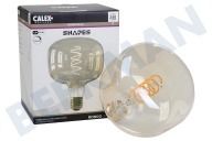 Calex  2101002900 Calex LED Rondo Ámbar 4 Watt adecuado para entre otros E27 regulable 4 vatios, 2000K