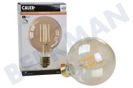 Calex  1101002800 Lámpara de globo LED de filamento de vidrio completo de 4,5 vatios, E27 adecuado para entre otros E27 G95 Regulable