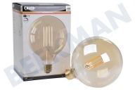 Calex 1101003500 1101003200  Lámpara LED de globo de filamento largo de vidrio completo de 4,5 vatios, E27 adecuado para entre otros E27 G125 Regulable