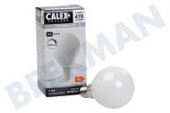 Calex  1101004700 Lámpara de bola LED Softline de filamento de vidrio completo de 4,5 vatios, E14 adecuado para entre otros E14 P45 Softline Regulable