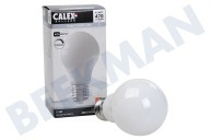 Calex  1101006400 Bombilla LED estándar Softline de filamento de vidrio completo de 4,5 W, E27 adecuado para entre otros E27 A60 Softline Regulable