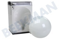 Calex  1101003400 Lámpara de globo LED Softline de filamento largo de vidrio completo E27 7.5 Watt adecuado para entre otros E27 GLB125 Regulable