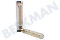 Calex  1101003800 Lámpara de tubo de filamento LED E27 4,5 W, regulable adecuado para entre otros E27 T32 Oro Regulable