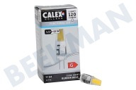 Calex  1301007300 LED G4 12 voltios, 2 LED 1,5 vatios, 3000K adecuado para entre otros Quemador G4