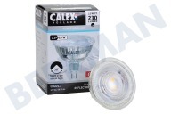 Calex 1301001400  Lámpara LED COB MR16 12 V, 3,5 W, 230 lm 3000 K Aspecto halógeno adecuado para entre otros Gu5.3 MR16