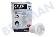 Calex  1901000600 Lámpara COB LED GU10 4 Watt, 3000K Regulable adecuado para entre otros 246 lm 3000 K 4 vatios, 35 mm