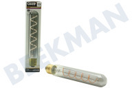Calex  1001002500 Tubo LED Titanio Flex Filamento Regulable E27 4,0 Watt adecuado para entre otros E27 4,0 vatios, 136 lm 1800 K