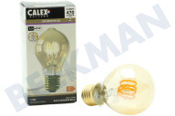 Calex  1001003200 LED Estándar A60 Filamento Flex Dorado E27 5,5 Watt adecuado para entre otros E27 5,5 vatios, 470 lm 2100 K