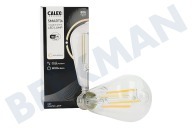 Calex 429113  Smart LED Filament Clear Rustic lamp E27 Regulable adecuado para entre otros 220-240 voltios, 7 vatios, 806lm, 1800-3000K