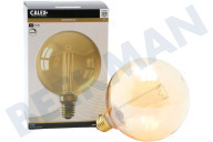Calex 1201001400 Globe G125  Lámpara LED Crown Filament SMD E27 Regulable adecuado para entre otros E27 3.5 vatios, 120lm 1800K regulable