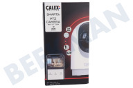 Calex  5501001200 Cámara inteligente con giro e inclinación, interior adecuado para entre otros Visión nocturna, sensor de movimiento, audio bidireccional.