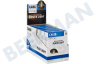 Calex 4001000200display  Spot On Recargable Pucklight adecuado para entre otros 30 lúmenes, 2700 K blanco cálido.