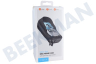 FIXED  FIXBIB2-BK Bolsa Bikee 2, negra adecuado para entre otros Universal para teléfonos inteligentes