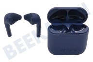 Defunc DEFD4214  Audífono True Go Slim, azul adecuado para entre otros Inalámbrico, Bluetooth 5.0, USB-C