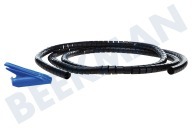 Easyfiks  Tubo pasacables adecuado para entre otros Mantiene los cables juntos 15mm Negro incluido el accesorio adecuado para entre otros Mantiene los cables juntos
