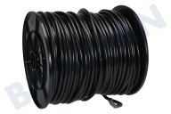 Universeel 0126979 Cable adecuado para entre otros Carrete de cable Negro VMVL 3x1mm2 (redondo) adecuado para entre otros Carrete de cable Negro