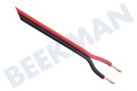 Universeel 0126920 01.269.20  Cable de altavoz 2x4mm2 Rojo/Negro adecuado para entre otros carrete
