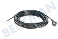 Universeel 701643 Cable adecuado para entre otros 3x1mm2 H05VV-F Aspiradora Cable de aspiradora 10 metros. adecuado para entre otros 3x1mm2 H05VV-F