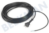 Universeel 1000166 Cable adecuado para entre otros 2x0,75mm2 Aspiradora Cable aspiradora 15 metros adecuado para entre otros 2x0,75mm2