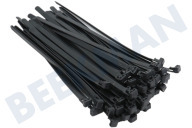 Arrow-Tech 008270  Bridas para cables adecuado para entre otros Negro, desmontable 200x7,6mm negro adecuado para entre otros Negro, desmontable