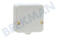 Q-Link 5421052 Interruptor adecuado para entre otros 12 y 230 voltios interruptor de armario, blanco adecuado para entre otros 12 y 230 voltios