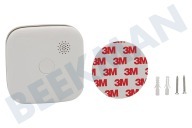 Universeel A004906 SA50  Detector de humo Diseño compacto adecuado para entre otros alarma de humo y fuego, 10 años