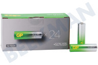 GP GPSUP15A887C24  LR6 Súper alcalinas AA - 24 pilas adecuado para entre otros AA 1,5 voltios