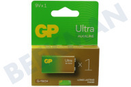 GP GPULT1604A398C1  6LR61 9 voltios, batería GP Alcalina Ultra adecuado para entre otros Ultraalcalino
