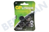 GP GPCR2025STD350C4  CR2025 CR2025 GP celda de botón de litio de 3 voltios adecuado para entre otros DL2025 de litio