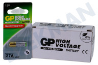 GP GP27ASTD783C1  A27 Alto voltaje 27A - 1 celda redonda adecuado para entre otros 27A, alcalina