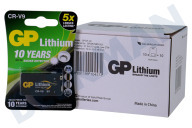 GP GPCR9VSTD565C1  6LR61 Batería de 9 voltios adecuado para entre otros E bloque de litio * 10 años: unos detector de humo *