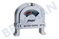 Elektra BTT2 Probador adecuado para entre otros AAA, AA, C, D, 9V, pilas de botón  Probador de batería Alecto adecuado para entre otros AAA, AA, C, D, 9V, pilas de botón