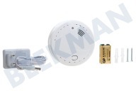 Smartwares 1002922 RM400 detector de gas smartware adecuado para entre otros 230V y 9V, 85 dB