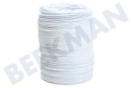 Blanco  484000008556 manguera de aire de escape para las secadoras de 102 mm de PVC de 3 m adecuado para entre otros para secadoras
