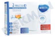 Brita 1023118  Filtro de agua adecuado para entre otros Brita Maxtra + El cartucho del filtro 2-pack adecuado para entre otros Brita Maxtra +