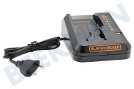 Black & Decker 90642266  cargador de batería adecuado para entre otros PS1820L1, BCMW3318, STC5433