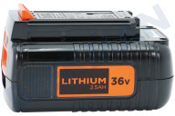 Black & Decker N879836  BL2536-XJ Batería adecuado para entre otros GLC3630L, GTC3655L, GWC3600L