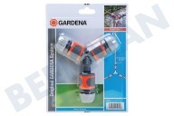 Gardena 4078500010443  18287 Juego de 3 vías adecuado para entre otros 13 mm 1/2 (1/2 ")